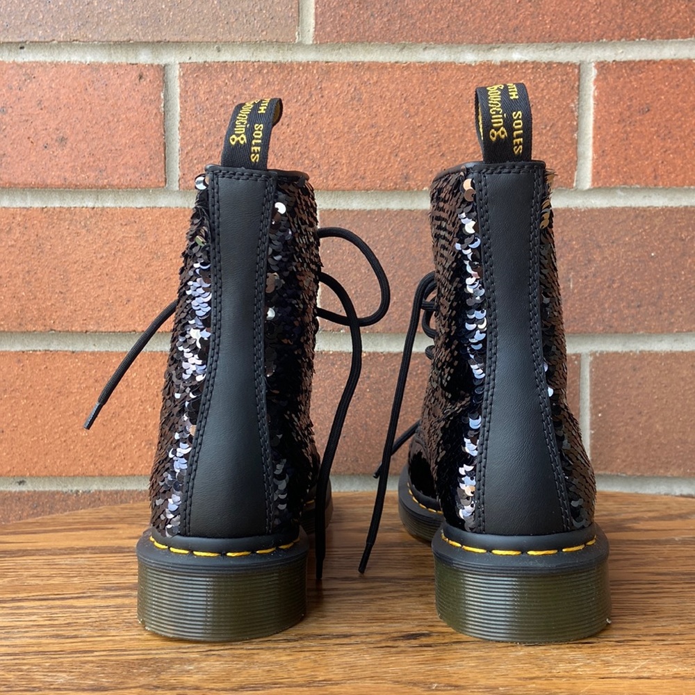 Doc Marten 1460 Pascal Sequin Boots Size 6 - image 4
